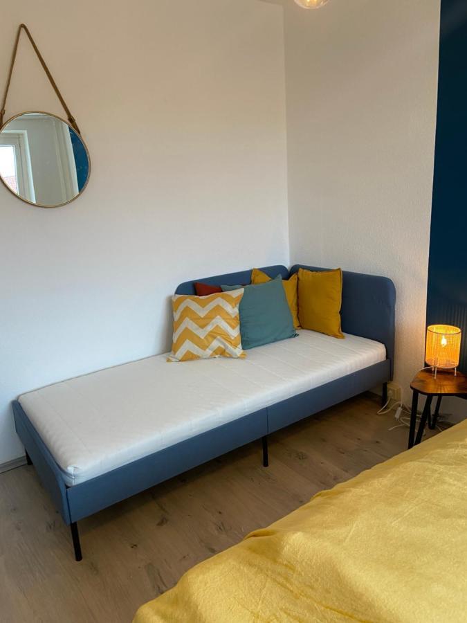 Blue Chili 16 Familienwohnung Nahe Uniklinik - Boxspringbett Balkon Wlan 마그데부르크 외부 사진